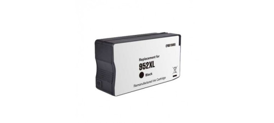 HP 952XL (F6U19AN) High Capacity Black Compatible inkjet Cartridge HP 952XL (F6U19AN) High Capacity Black Compatible inkjet Cartridge