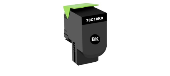  Lexmark 78C10K0 Compatible Black Laser Cartridge 