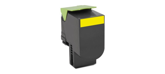Lexmark 80C1HY0 (801HK) Yellow compatible Laser Cartridge Lexmark 80C1HY0 (801HK) Yellow compatible Laser Cartridge