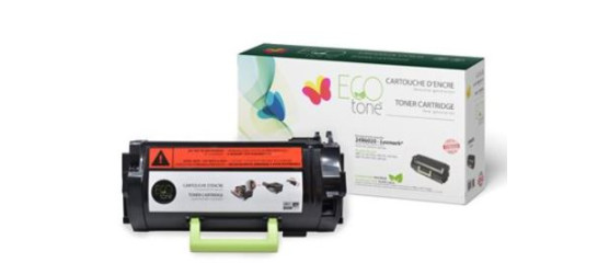Cartouche laser Lexmark 24B6020 remise à neuf, noir  