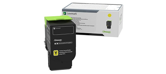 Cartouche laser Lexmark C2310Y0 originale jaune
