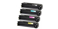 Ensemble complet de 4 cartouches laser Samsung CLT 506L compatibles Ensemble complet de 4 cartouches laser Samsung CLT 506L compatibles