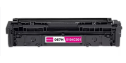 Cartouche laser Canon 067H (5104C001) haute capacité compatible magenta