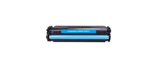 Cartouche laser Canon 045H (1245C001) haute capacité compatible cyan