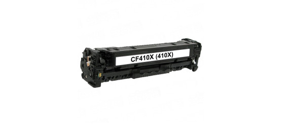 HP CF410X (410X) High Capacity Black Remanufactured Laser Cartridge HP CF410X (410X) High Capacity Black Remanufactured Laser Cartridge