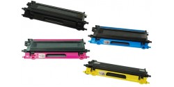 Complete Set of 4 Brother TN 115 Compatible Laser Cartridges
