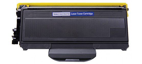 Cartouche laser Brother TN-360 haute capacité compatible noir