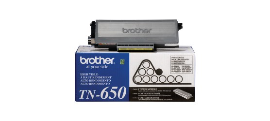 Cartouche laser Brother TN-650 haute capacité originale noir