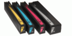 Complete set of 4 Remanufactured HP 980 Colours Compatible Inkjet Cartridges